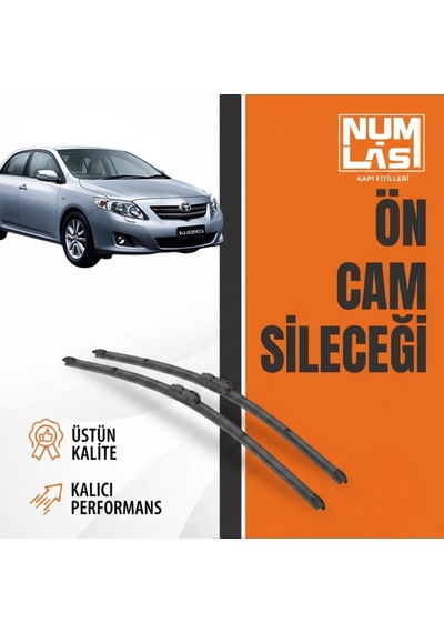 Toyota Corolla 2007-2013 Ön Cam Silecek Takımı Numlas-a Kalite-nm0276