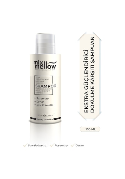 Mixmellow Ekstra Güçlendirici Dökülme Karşıtı Şampuan 100ml