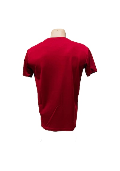 Bordo Smile Erkek Tişört Bordo