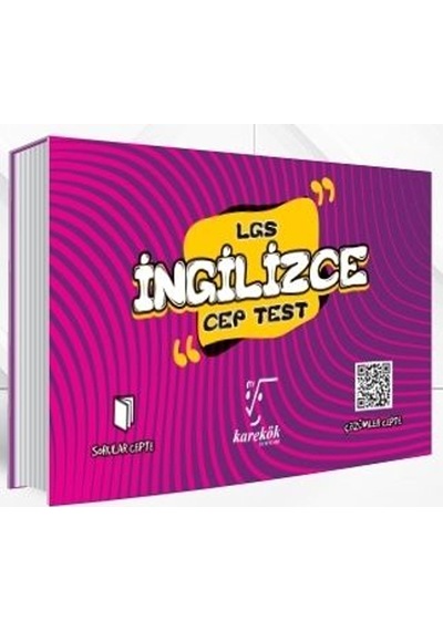Karekök Yayınları 8. Sınıf Lgs Ingilizce Cep Test