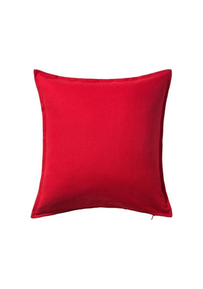 Ikea Gurlı Yastık Kılıfı 50 X 50 Cm Kırmızı