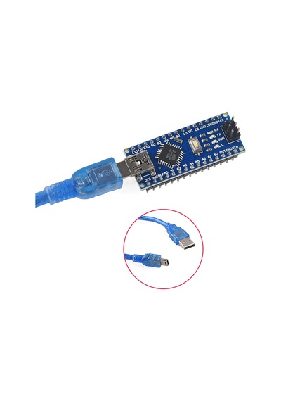 Alkatronik-Arduino Nano 3.0 Atmega328 Ch340 Usb Kablo Geliştirme Kartı