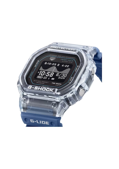 G-shock G-lide Gbx-h5600 Series 44.5 Mm Quartz Saat Gbx-h5600-2dr Gri