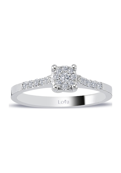 Lova 0,35 Karat Tektaş Görünümlü Pırlanta Yüzük - 1040539