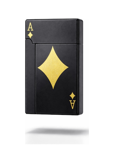 Limited Edition Serisi Premium İskambil Poker Kartları Tasarımlı Çakmak-özel Çakmak Kutusu Çok Renkli