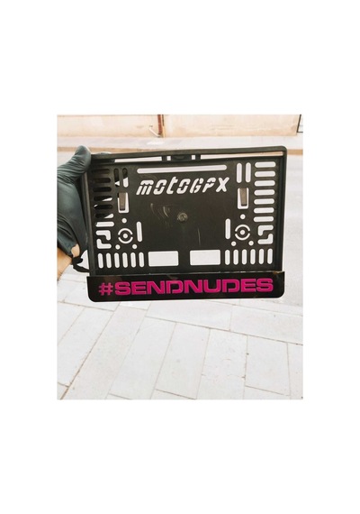 Motor Plakalık " Sendnudes ''takmatik Lazer Kesim Pleksi 1 Adet - 784761791