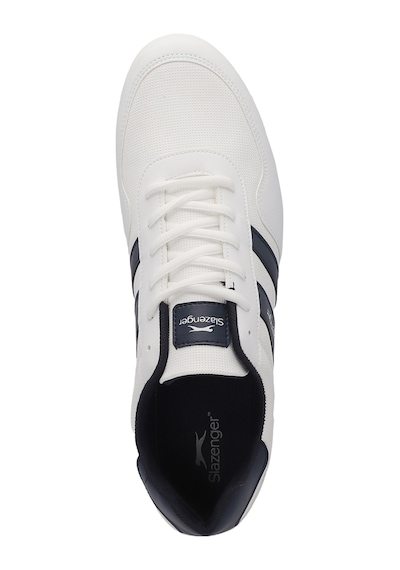 Slazenger OMEGA IN Büyük Beden Erkek  Beyaz / Lacivert Günlük Spor Ayakkabısı