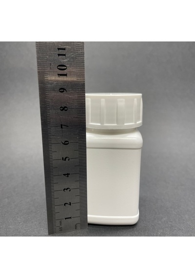 100 Cc Tablet Şişesi - Kapaklı- 100ml Kapsül Kutusu X 10 Adet