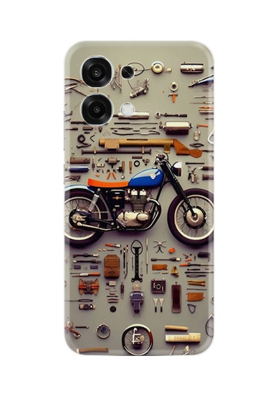 Oppo A6 Pro Kılıf Desenli Baskılı Yüksek Korumalı Silikon Kapak Stk-1052.jpg Renk9 Renk9
