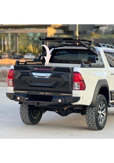 Toyota Hilux 2015-2020 Bagaj Kapağı Kaplaması Dodik