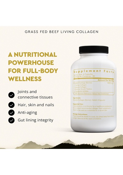 Ancestral Supplements Grass Fed Beef Living Collagen 180 Capsules Usa Menşeii Orijinal Dmmedicineden