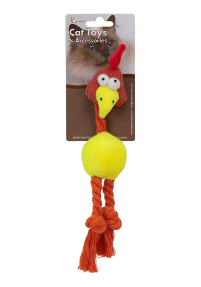 Eastland Catnipli Peluş Horoz Kedi Oyuncağı 20cm