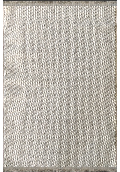 Woolen Tual Anti Alerjik Bukle Halı 8401 Bej Renkli