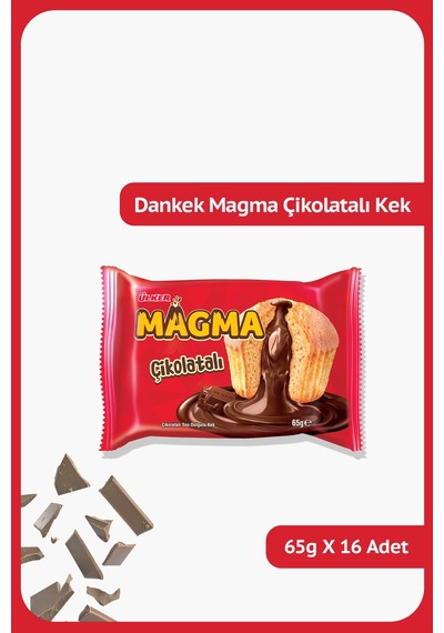 Ülker Dankek Magma Çikolatalı 65 Gr X 16 Adet