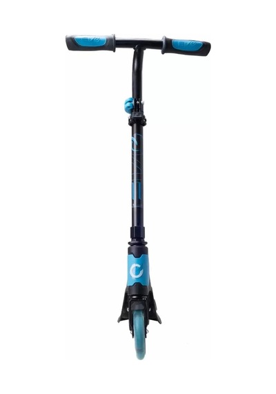 Evo 2 Tekerlekli Katlanabilir Light Speed Işıklı Mavi Scooter