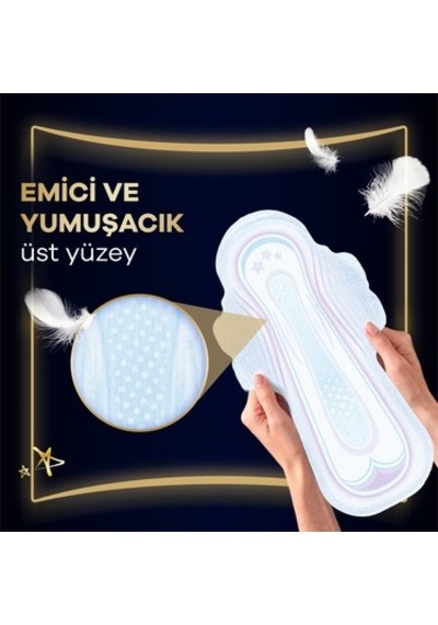 16 Adet Gece Kullanımı İçin Extra Hijyenik Ped, Süper Ekonomik