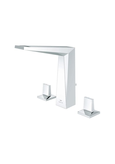Grohe Allure Brilliant 3 Delikli Lavabo Bataryası L-Boyut - 20627000 Gümüş