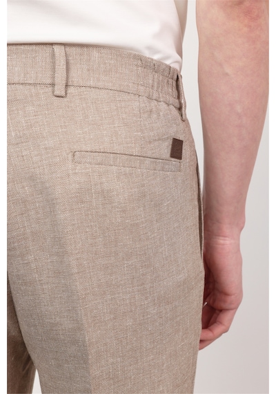 İmza Kahverengi Yan Cep Comfort Fit Pamuklu Chino Pantolon 1003260167