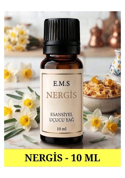Nergis Esansiyel Uçucu Yağ Buhurdanlık Yağı Difüzör Esansı Oda Kokusu Esansı Mum Esansı 10 Ml.