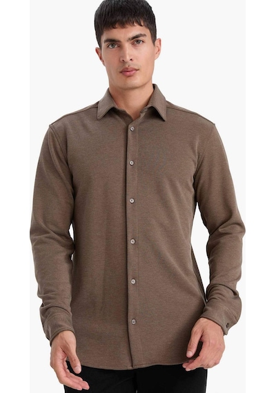 Defacto Modern Fit Polo Yaka Pike Uzun Kollu Gömlek F0330ax25aubn595 Kahve-bn595 Defacto Modern Fit Polo Yaka Pike Uzun Kollu Gömlek F0330ax25aubn595 Kahve-bn595