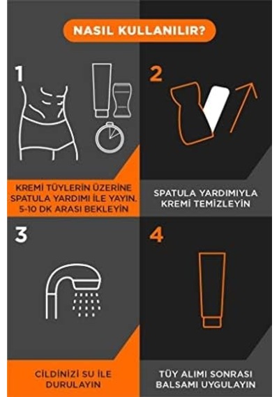 Men Özel Bölgeler İçin Krem & Balsam Tüy Dökücü Krem Seti 100 + 50 Ml