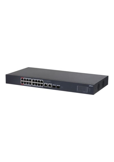 Dahua Cs4220-16gt-240 16 Port 16xge-2xge-2xge/sfp Bulut Yönetilebilir 240w Poe Switch