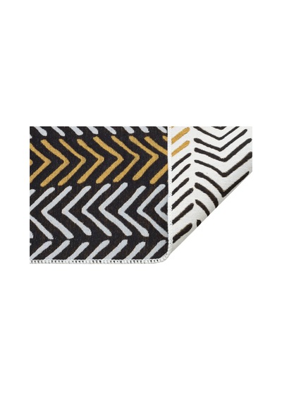 Whıte Black Yıkanabilir Çift Taraflı Modern Desenli Dokuma Kilim Whıte Black Yıkanabilir Çift Taraflı Modern Desenli Dokuma Kilim