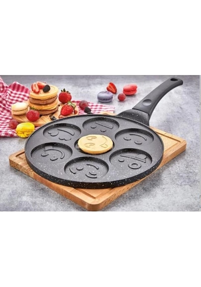 Polochef Emoji 26 Cm Döküm Pancake Tavası