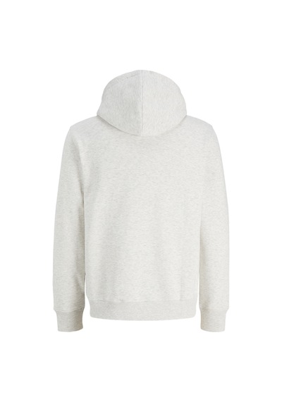 Jack & Jones Erkek Regular Fit Gögüs Baskili Sweatshirt - Avery - 12298451 Beyaz Melanj