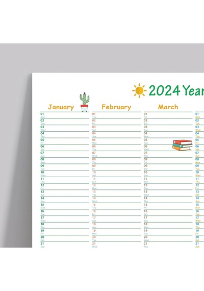 2027 Yıllık Planlayıcı Duvar Takvimi, Seyahat Modu, 2027 Planlayıcı Takvim, Aylık Planlayıcı, 2027 Y Çok Renkli