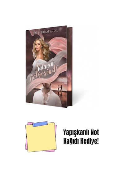 Yan Boyamalı Özel Baskı- Gölge Serisi 1:yalanın Gölgesinde, Ciltli + Yapışkanlı Not Kağıdı