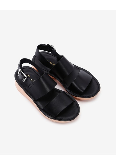 Clarks Velhill Strap Kadın Siyah Sandalet 26170822 Siyah