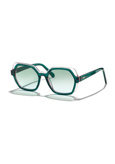 Zen Milano Eyewear Yd1190-c2 55 Kadın Güneş Gözlüğü Yeşil