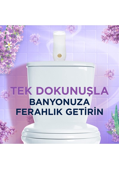 Glade Banyo Hava Tazeleyici Cihaz Ve Yedek Lavanta Ferahlığı 10 M