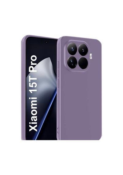 Xiaomi Mi 15t Pro Uyumlu First Silikon - Lila