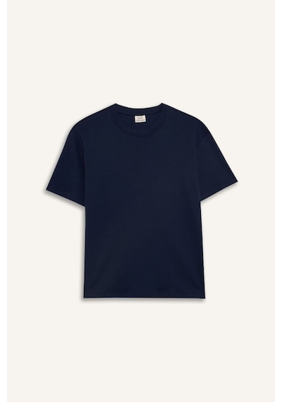 Defacto Oversize Kalın Kumaş Tişört Erkek Çocuk G6486a826smnv31 Lacivert-nv31