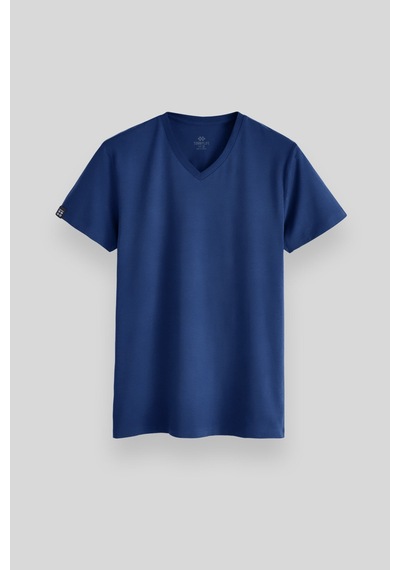 Tommy Life Parlament Basic Kısa Kol Standart Kalıp V Yaka Erkek T-shirt - 87912 Parlament