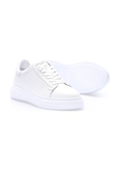 Fast Step Hakiki Deri Erkek Casual Ayakkabı 401ma777 Beyaz