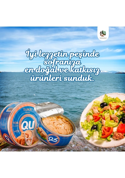 Qu Acılı Ton Balığı 160 G + Qu Sade Ton Balığı 160 G
