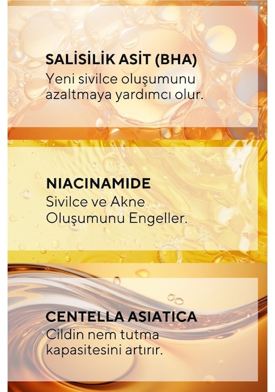 The Ceel Yağlı ve Akneye Eğilimli Ciltler İçin Salisilik Asitli Tonik Niacinamide, Sitrik Asit 200 ML