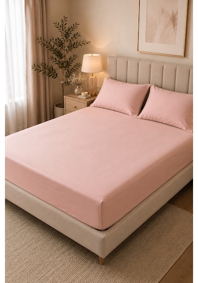 Formeya Adelya Lastikli Çarşaf Takımı (Yastık Kılıflı) Çift Kişilik 160X200