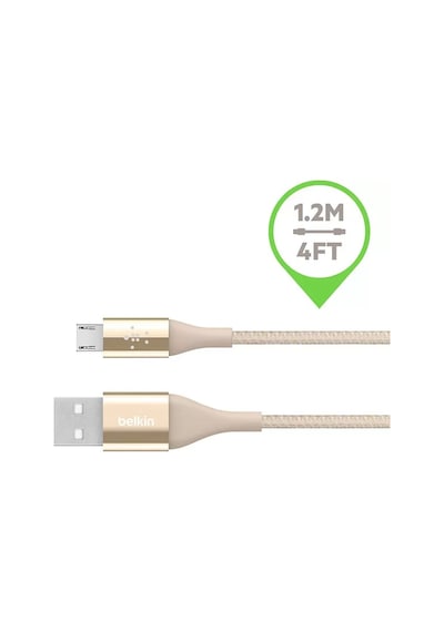 Belkin Premium Kevlar Micro Usb 2.4a Kablo 1.2m,rose Gold
