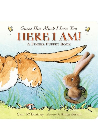 Guess How Much I Love You Here I Am : A Finger Puppet Book - Gue