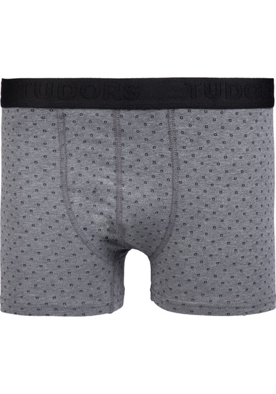 Tudors Erkek 10'lu Likralı Pamuklu Esnek Kumaş Premium Seri Boxer-46224 Çok Renkli Tudors Erkek 10'lu Likralı Pamuklu Esnek Kumaş Premium Seri Boxer-46224 Çok Renkli