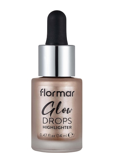 Flormar Glow Drops Doğal Mineral İçeren Damlalıklı Likit Aydınlatıcı 001 Moon Glow