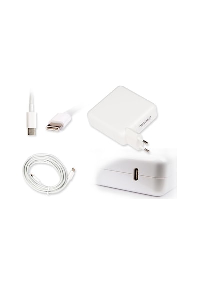 Teknikshop Apple Uyumlu MacBook A1719 Type-C Adaptörü (Usb-C) 20.2V 4.3A 87W Rna-Ap13