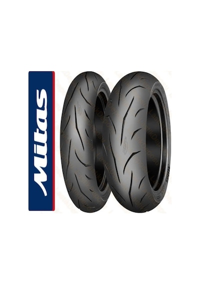 Mitas  110/70Zr17 150/60Zr17 Sport Force+ Takım Lastik Ön Arka Set