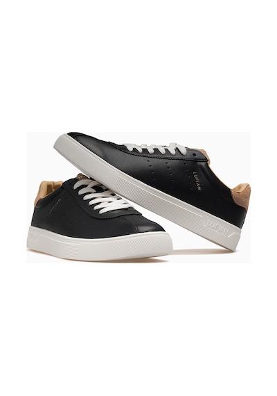 Lufian Paul Erkek Deri Sneaker Ayakkabı 26y 111230293 Siyah