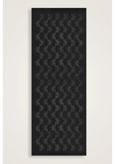 Imannoor İmannoor Güneş Doğarken Siyah Shiny Jakar Şal 70x200 251-3028-100 Siyah