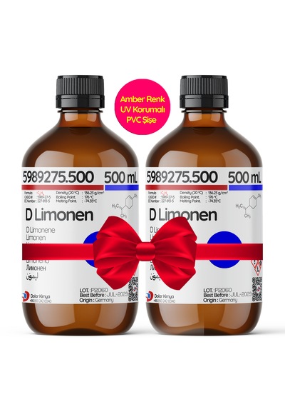 D-limonen - 1 Litre D-limonene,turunçgil Terpeni, Cas 5989-27-5